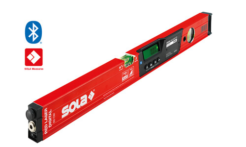 Digital level with laser, SOLA RED LASER DIGITAL