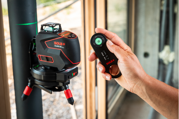 Lasery - Liniový laser - PLANO 3D GREEN RCB SET - SOLA Messwerkzeuge GmbH