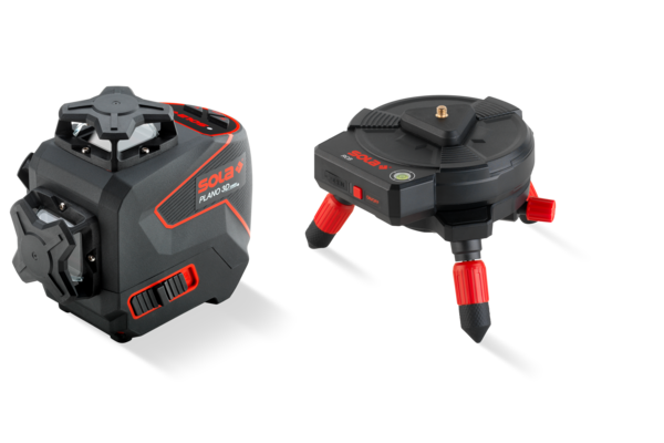 Lasery - Liniový laser - PLANO 3D GREEN RCB SET - SOLA Messwerkzeuge GmbH