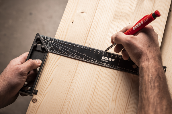 Winkelhaken/linialen - Schrijfhaken - SRA - SOLA Messwerkzeuge GmbH