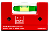Waterpassen - Mini waterpassen - GO! - SOLA Messwerkzeuge GmbH