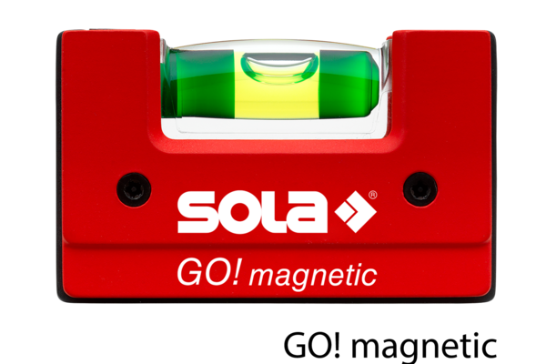 Livelle - Livelle a bolla d'aria compatte - GO! MAGNETIC - SOLA Messwerkzeuge GmbH