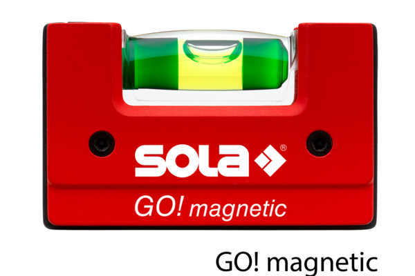 Wasserwaagen - Mini-Wasserwaagen - GO! magnetic - SOLA Messwerkzeuge GmbH