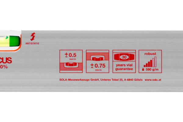 Spirit levels - Aluminum spirit levels - AZB 3 - SOLA Messwerkzeuge GmbH