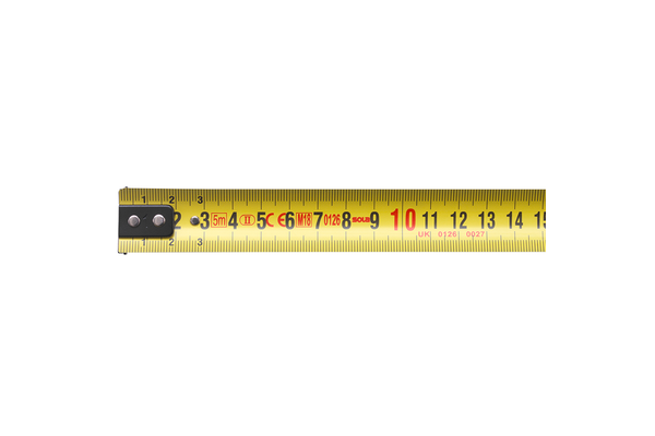 robustes Rollbandmaß mit Gürtelclip Genauigkeitsklasse II SOLA Bandmaß magnetisch Stahlband Rollmeter mit beweglichem Endhaken 5m / 25mm PROTECT M Länge 5m/25mm gelb mit mm Skala 