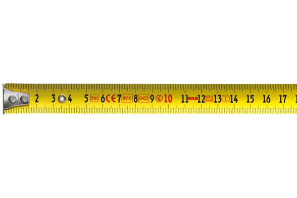 SOLA Bandmaß Genauigkeitsklasse I Profi-Taschenbandmaß mit Gürtelclip Rollmeter mit beweglichem Endhaken gelb lackiert mit mm/inch Skala TRI-MATIC ME Stahlband 3m / 13mm Länge 3m/13mm 